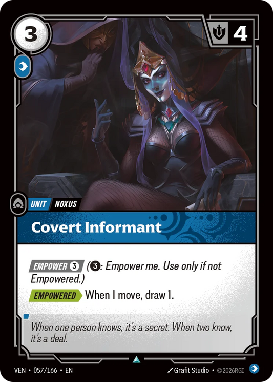 Covert Informant (Unit) (VEN-057/166) (U)