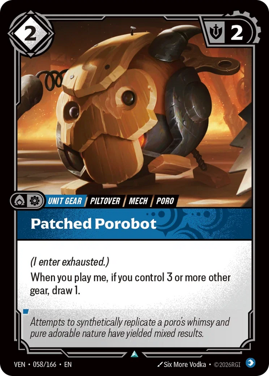 Patched Porobot (Unit-Gear) (VEN-058/166) (U)