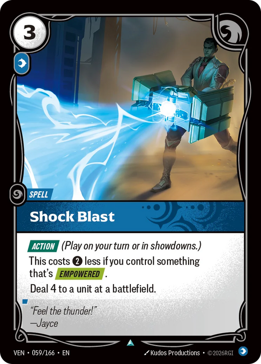 Shock Blast (Spell) (VEN-059/166) (U)