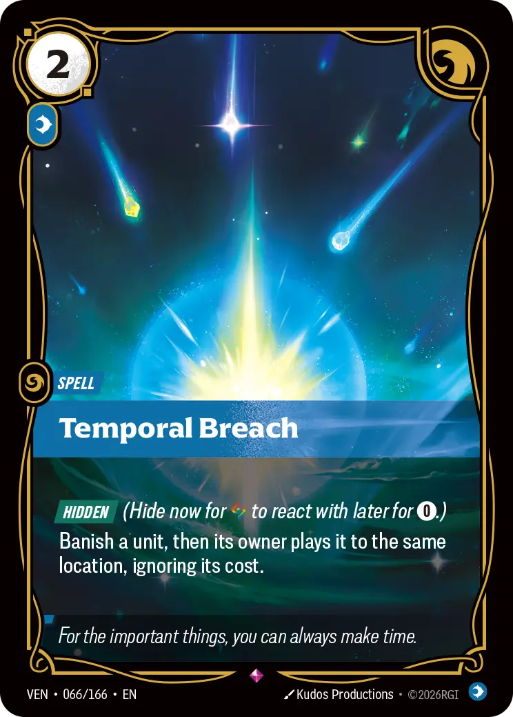 Temporal Breach (Spell) (VEN-066/166) (R)