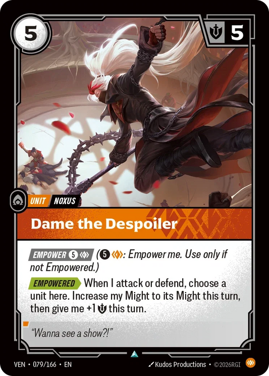 Dame the Despoiler (Unit) (VEN-079/166) (U)