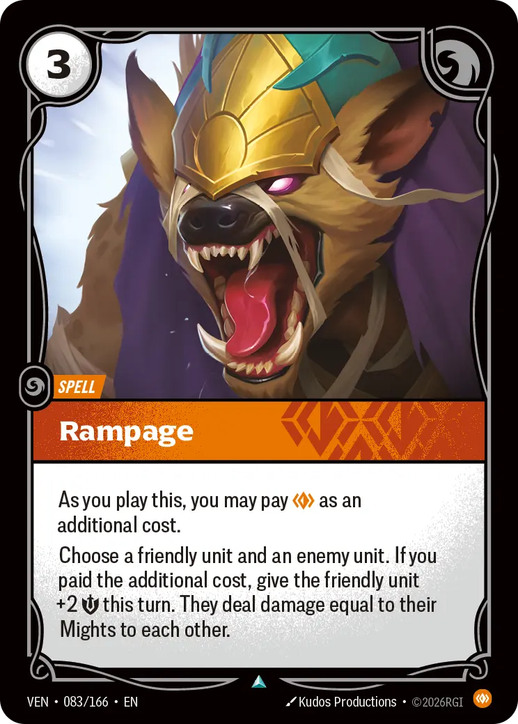 Rampage (Spell) (VEN-083/166) (U)