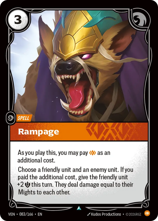 Rampage (Spell) (VEN-083/166) (U)