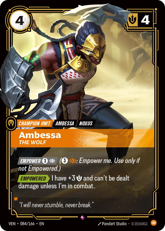 Ambessa, The Wolf (Unit) (VEN-084/166) (R)