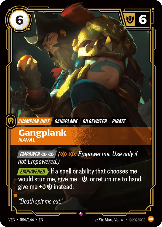 Gangplank, Naval (Unit) (VEN-086/166) (R)