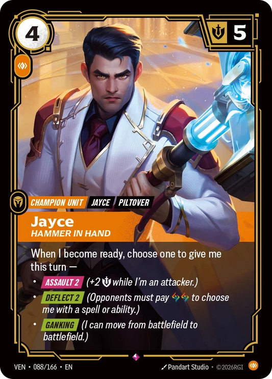 Jayce, Hammer in Hand (Unit) (VEN-088/166) (R)
