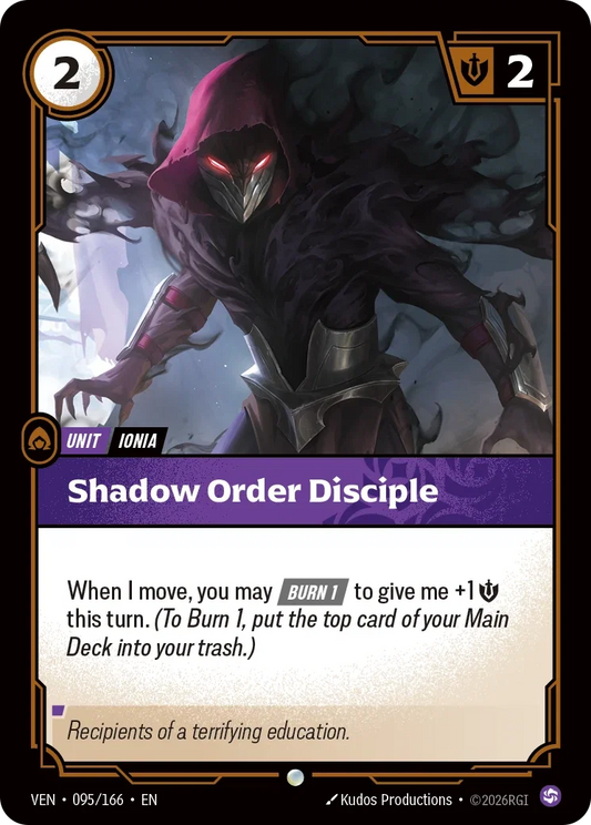 Shadow Order Disciple (Unit) (VEN-095/166) (C)