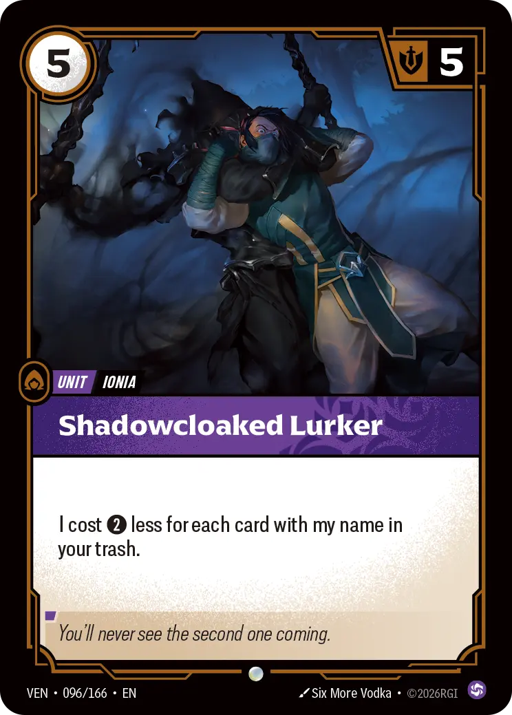 Shadowblade Lurker (Unit) (VEN-096/166) (C)