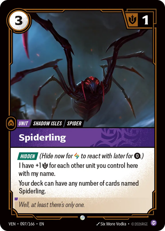 Spiderling (Unit) (VEN-097/166) (C)