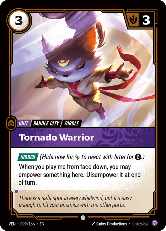 Tornado Warrior (Unit) (VEN-099/166) (C)