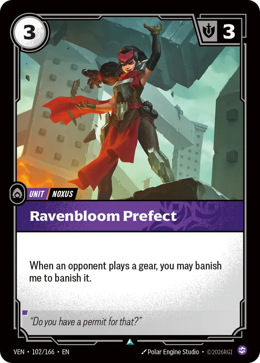 Ravenbloom Prefect (Unit) (VEN-102/166) (U)