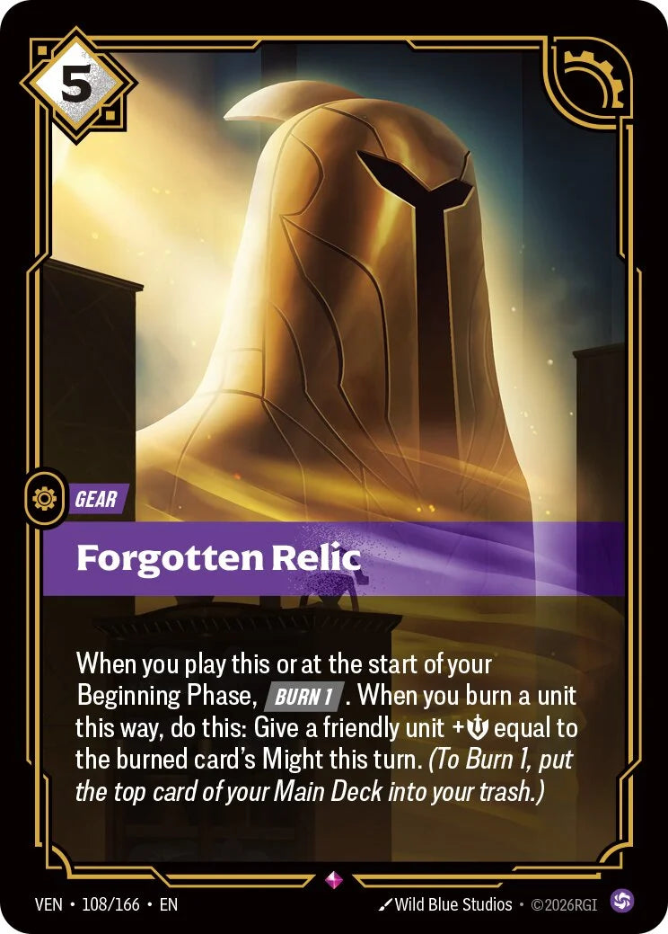 Forgotten Relic (Gear) (VEN-108/166) (R)