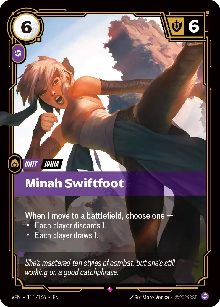 Minah Swiftfoot (Unit) (VEN-111/166) (R)