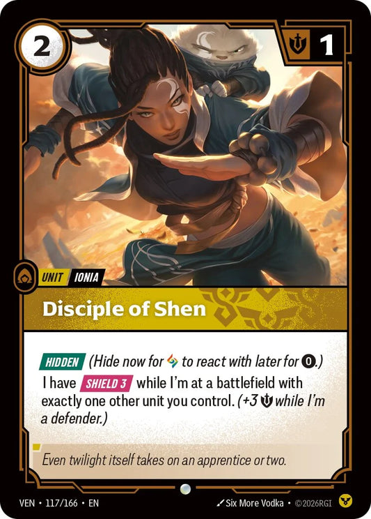 Disciple of Shen (Unit) (VEN-117/166) (C)