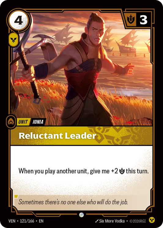 Reluctant Leader (Unit) (VEN-121/166) (C)