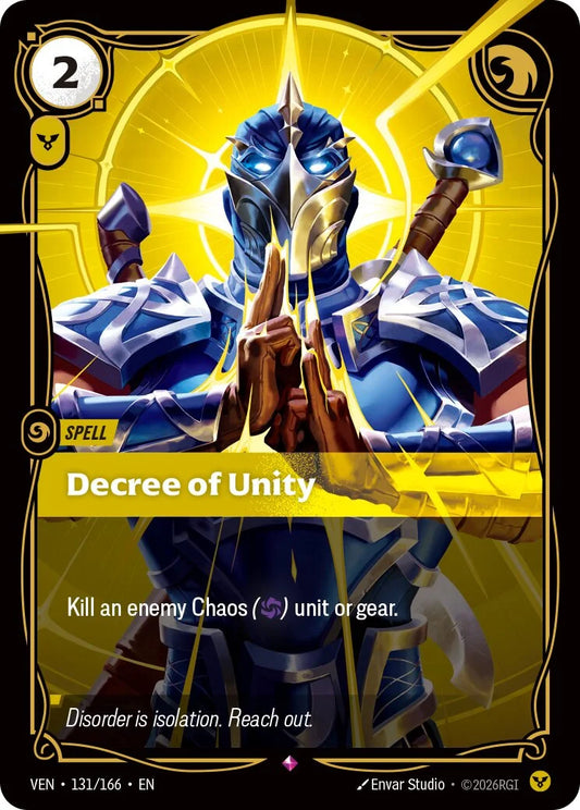 Decree of Unity (Spell) (VEN-131/166) (R)