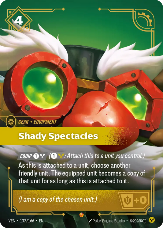 Shady Spectacles (Gear) (VEN-137/166) (E)