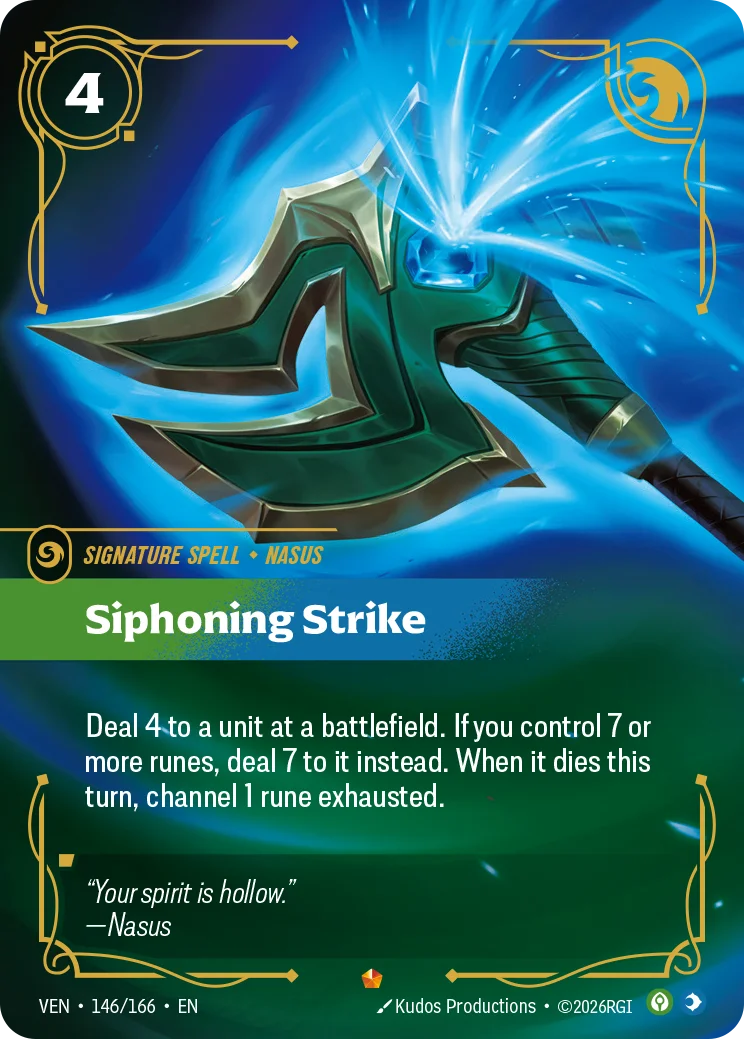 Siphoning Strike (Spell) (VEN-146/166) (E)
