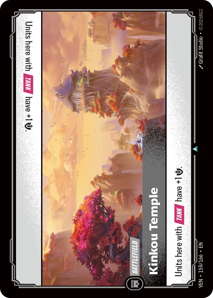 Kinkou Temple (Battlefield) (VEN-159/166) (U)