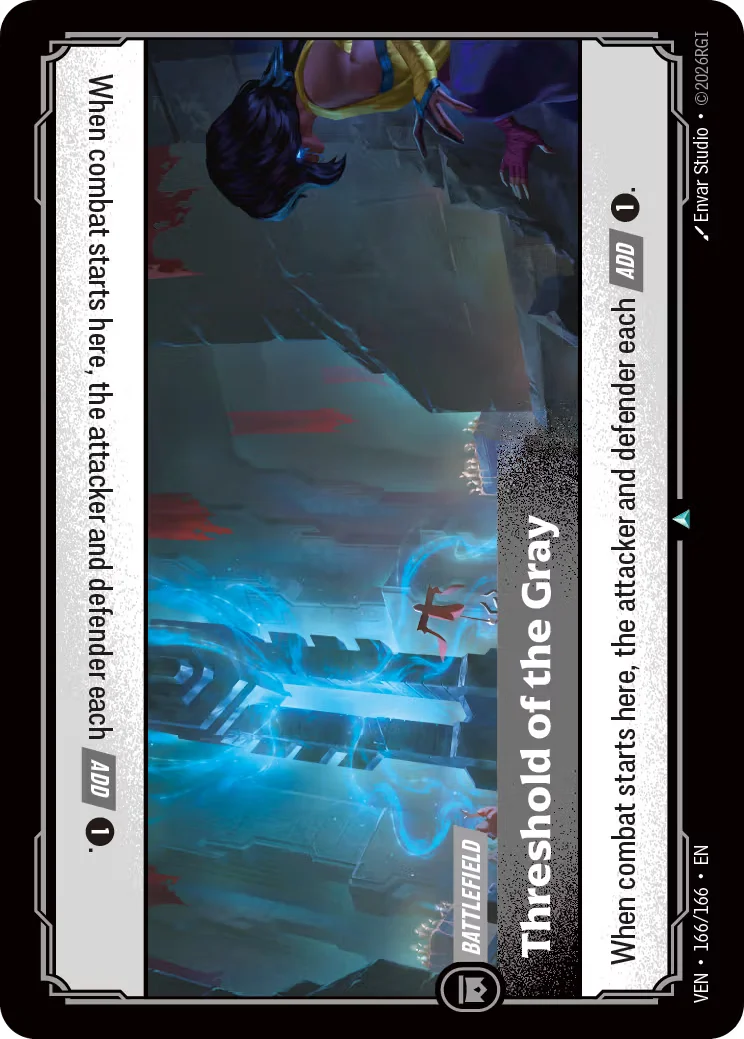 Threshold of the Gray (Battlefield) (VEN-166/166) (U)
