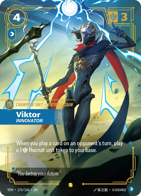 Viktor, Innovator (Unit) (VEN-176/166) (R) (Overnumbered)