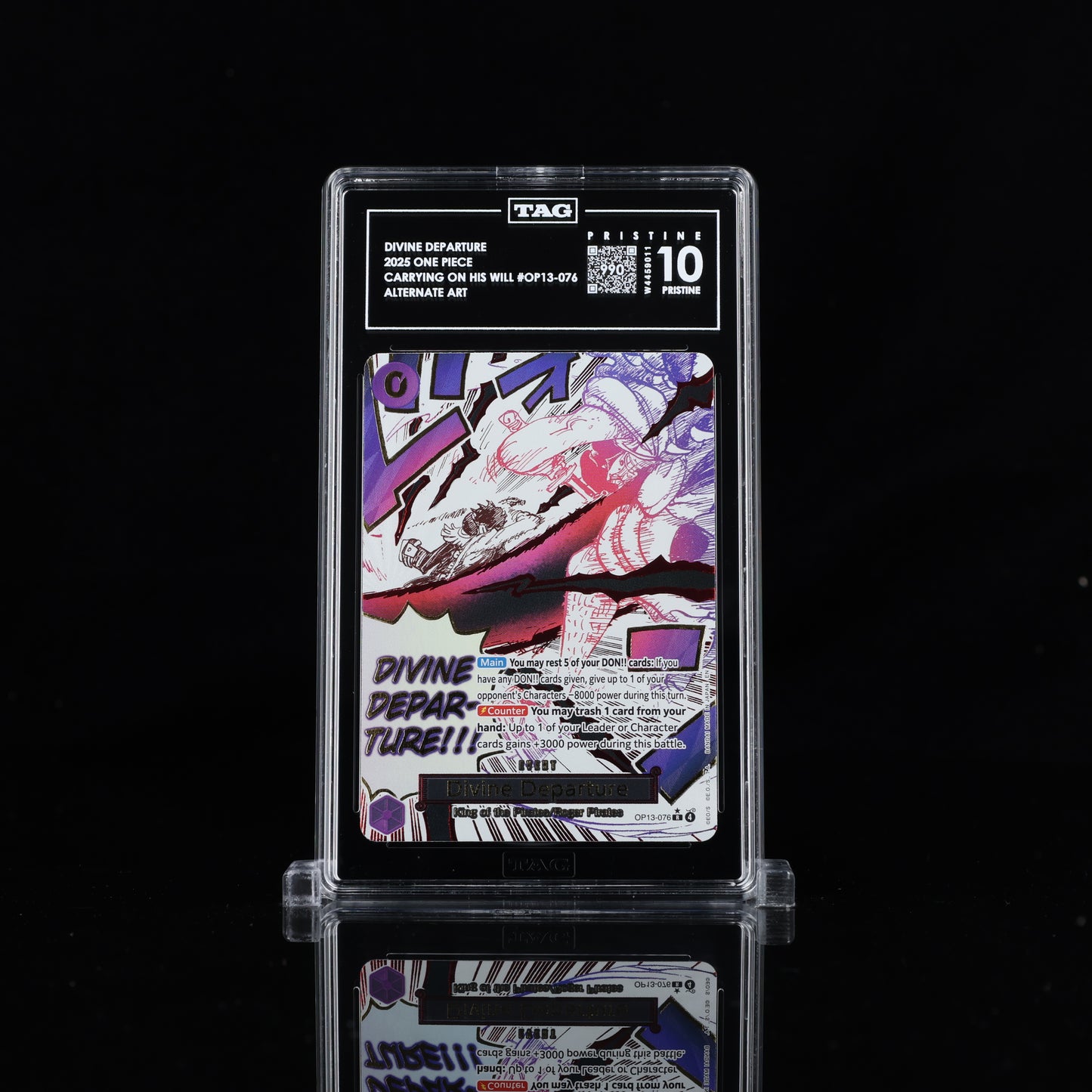 Divine Departure TAG 10 PRISTINE (990)