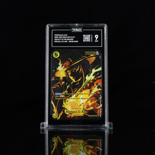 Portgas D Ace SP TAG 9 (Mint)