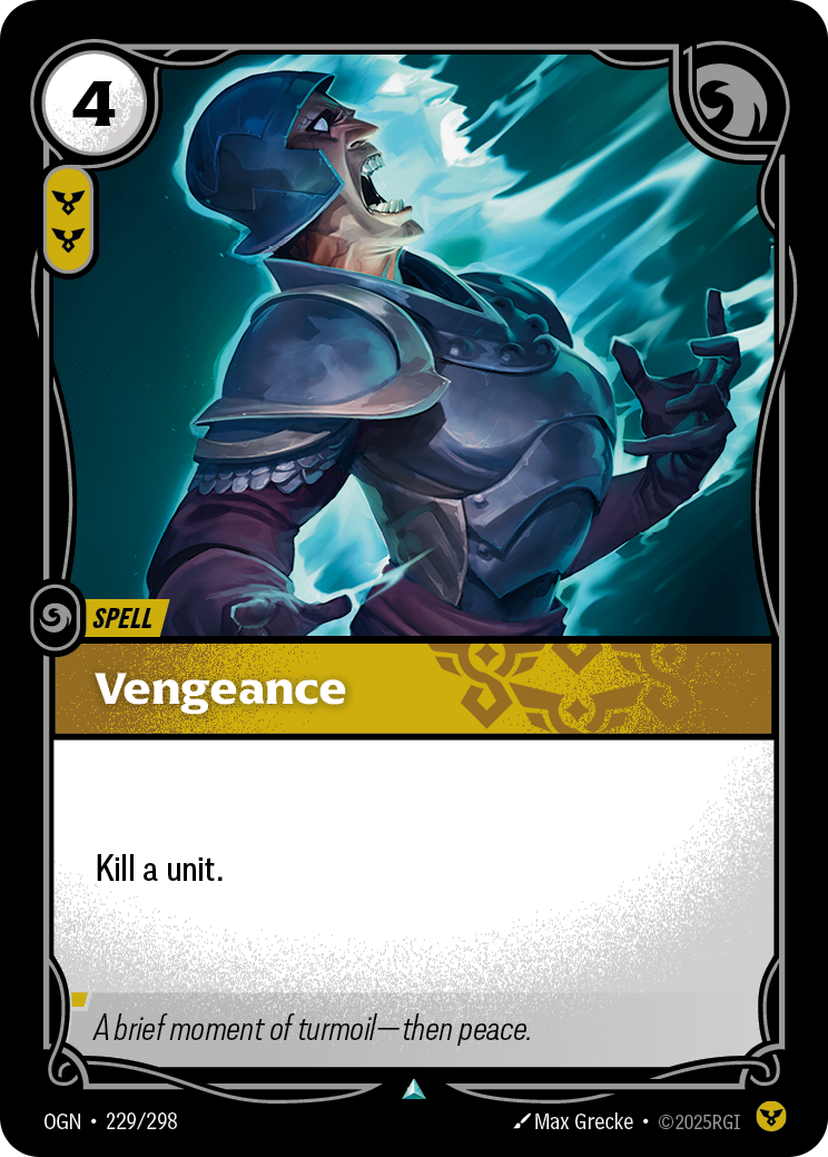 Vengeance (Spell) (OGN-229/298) (Uncommon)