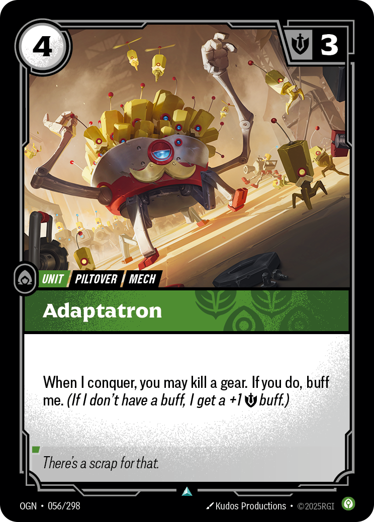 Adaptatron (Unit) (OGN-056/298) (Uncommon)