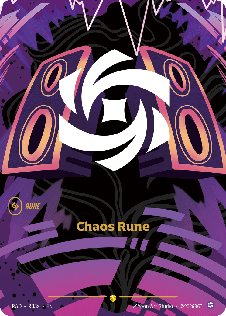 Chaos Rune (Rune) (RAD-R05a) (Showcase) (Alternate Art)