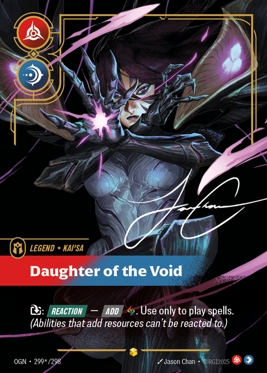 Daughter of the Void (Legend) (OGN-299*/298) (Showcase)