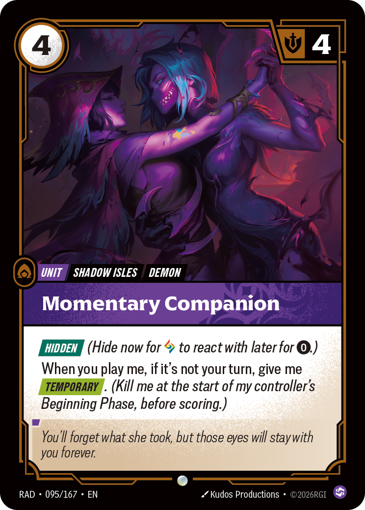 Momentary Companion (Unit) (RAD-095/167) (Common)