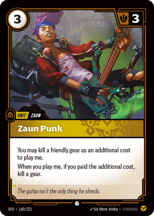 Zaun Punk (Unit) (SFD-160/221) (Common)