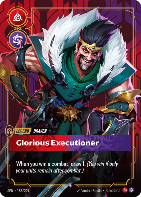Glorious Executioner (Legend) (SFD-185/221) (Rare)