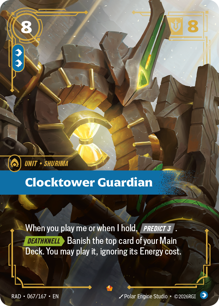Clocktower Guardian (Unit) (RAD-067/167) (Epic)