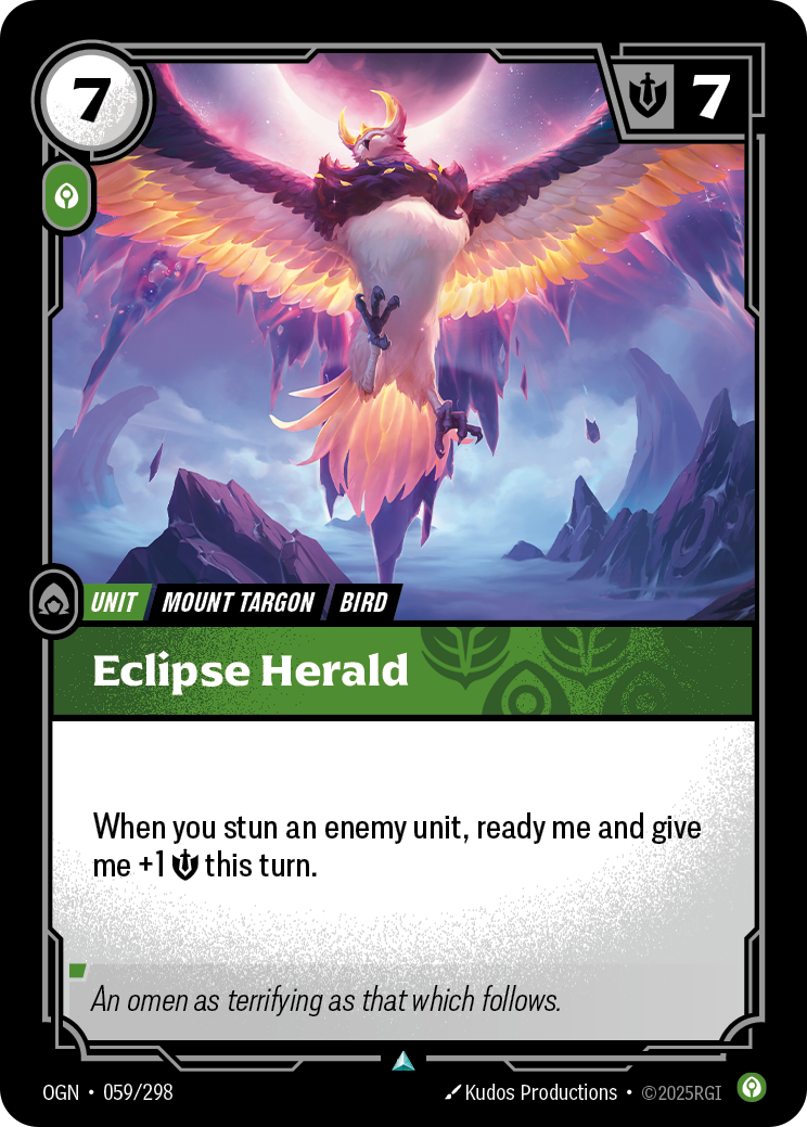 Eclipse Herald (Unit) (OGN-059/298) (Uncommon)