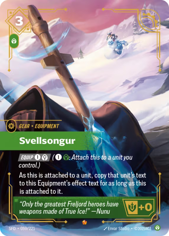 Svellsongur (Gear) (SFD-059/221) (Epic)
