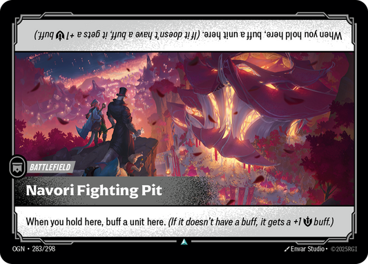 Navori Fighting Pit (Battlefield) (OGN-283/298) (Uncommon)