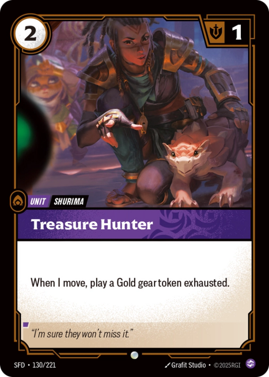 Treasure Hunter (Unit) (SFD-130/221) (Common)