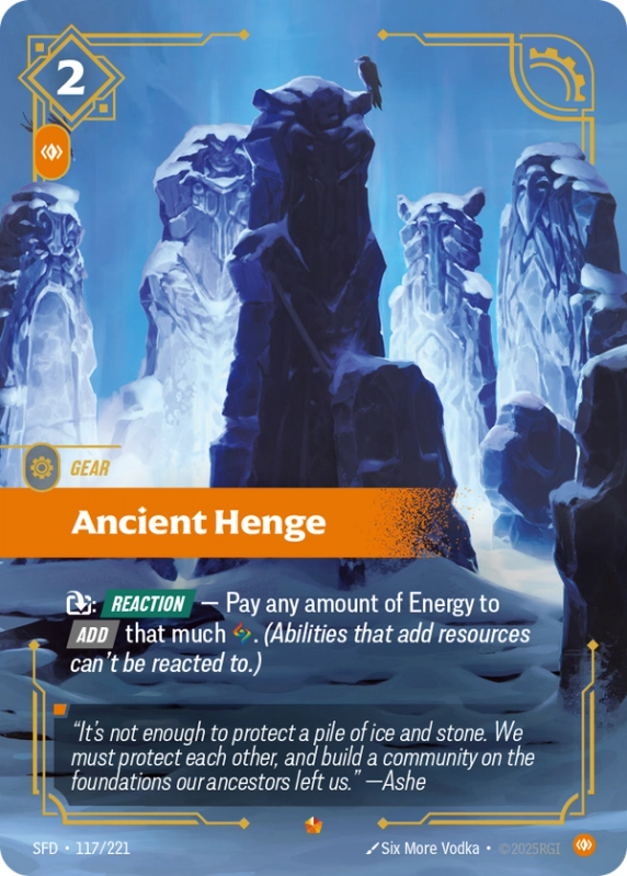 Ancient Henge (Gear) (SFD-117/221) (Epic)