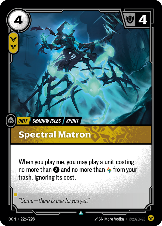 Spectral Matron (Unit) (OGN-226/298) (Uncommon)