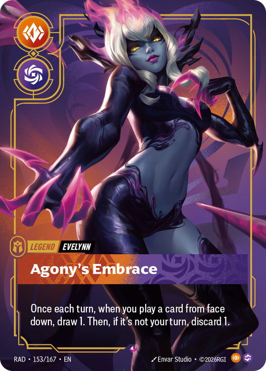 Agony's Embrace (Legend) (RAD-153/167) (Rare)