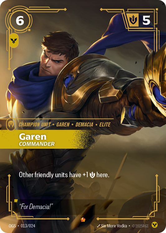 Garen, Commander (Champion Unit) (OGS-013/024) (Epic)