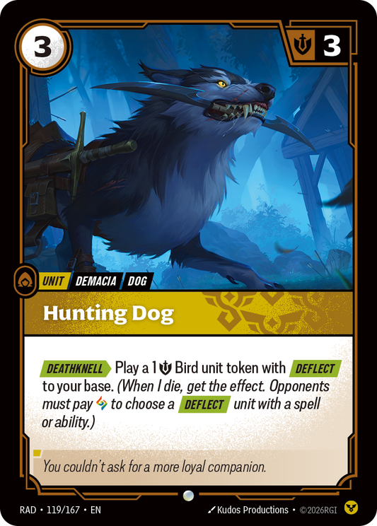 Hunting Dog (Unit) (RAD-119/167) (Common)