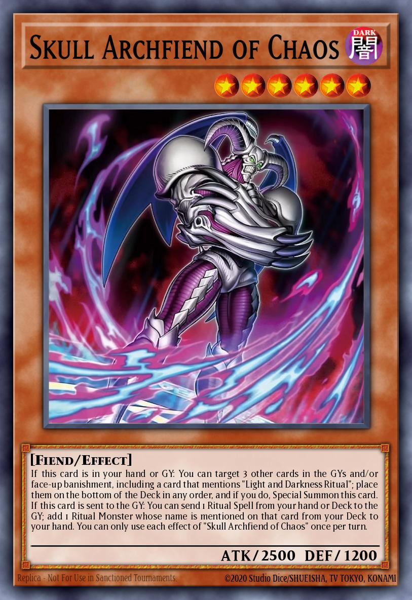 Skull Archfiend of Chaos (Monster) (CORI-EN002)