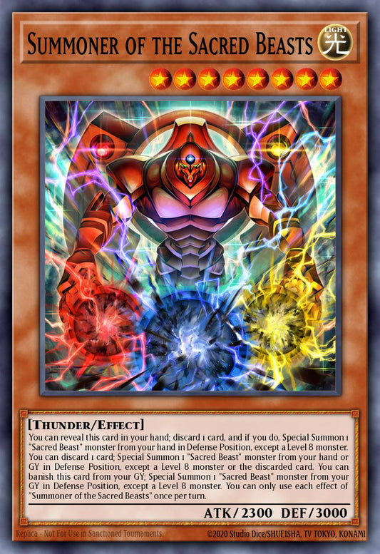 Summoner of the Sacred Beasts (Monster) (CORI-EN008)