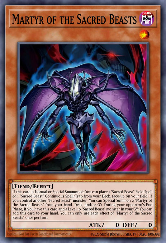 Martyr of the Sacred Beasts (Monster) (CORI-EN009)