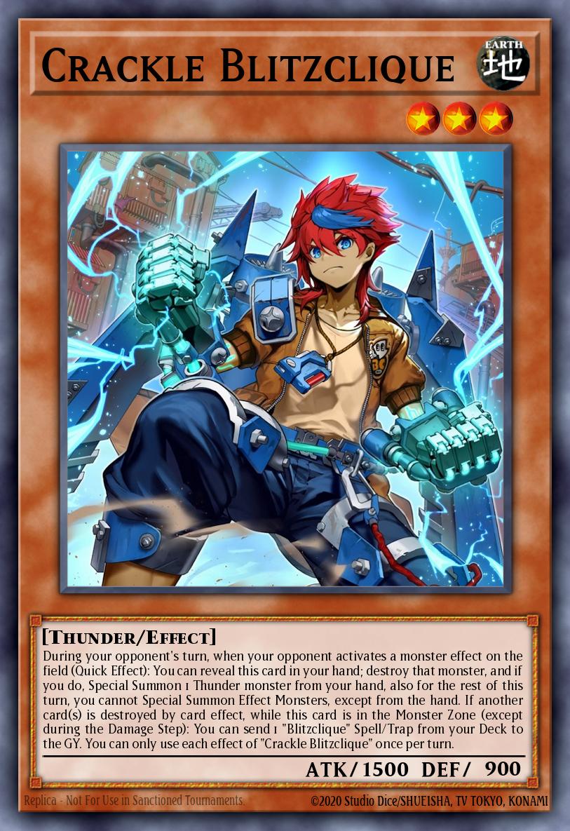 Crackle Blitzclique (Monster) (CORI-EN012)