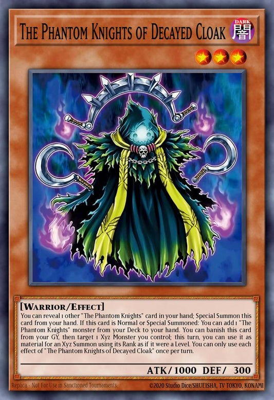The Phantom Knights of Decayed Cloak (Monster) (CORI-EN018)