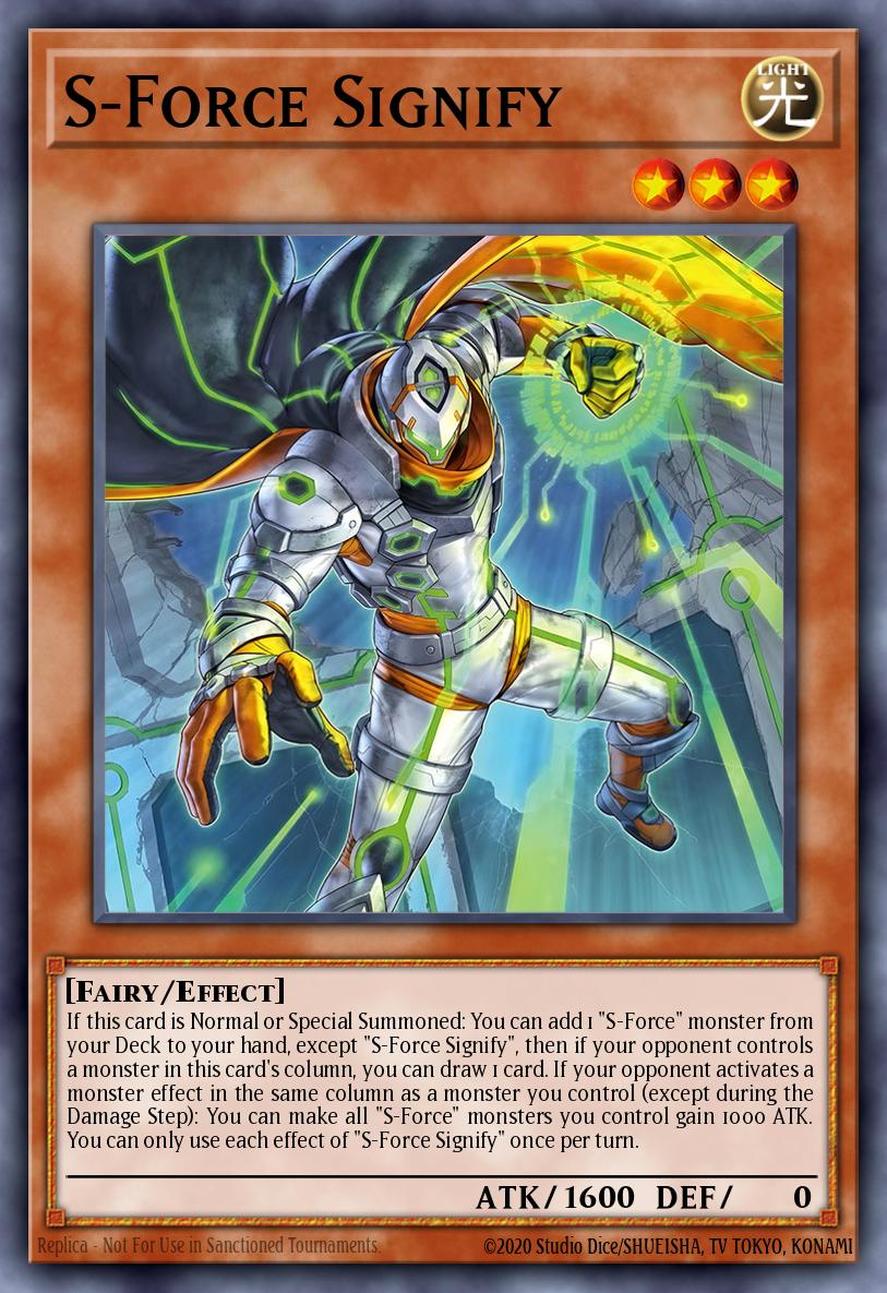 S-Force Signify (Monster) (CORI-EN020)